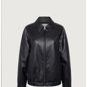 Women's Black Leather Jacket